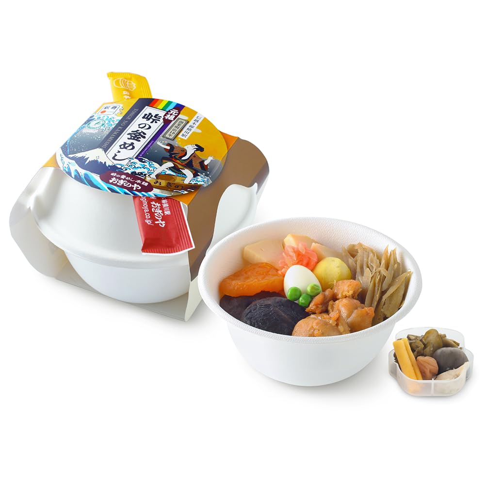 Amazon.co.jp: 荻野屋 釜めし 峠の釜めし (パルプモールド容器) 冷蔵